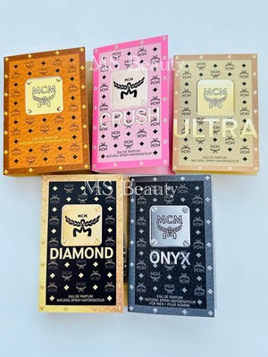 MCM Perfume Collection Sample 5pcs /1.5ml (MCM EDP, Ultra, Crush, Diamond, Onyx)