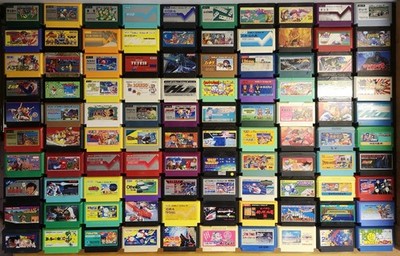 Famicom 100 Spiele Games Mario Tetris Dragonball Nintendo NES Japan Lot NTSC-J