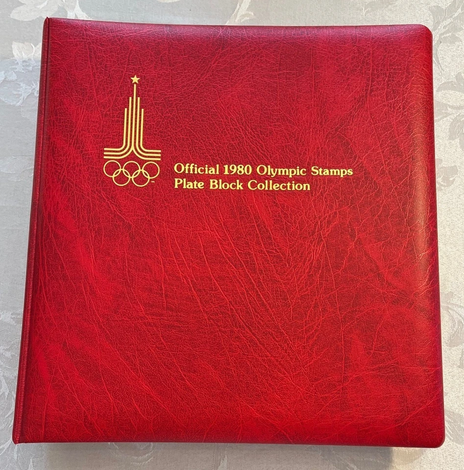 Rare Olympic Moscow 1980 Russian Plate Block Stamp Collection American Express - Image 3 of 4