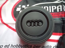 COVER AIRBAG VOLANTE AUDI IN PELLE A3 A4 A5 Q5 Q7 A1 Q3 A6 PRE FACELIFT