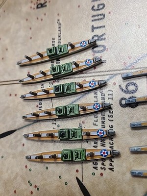 Axis and Allies Painted Pieces -  ONE Transport United States