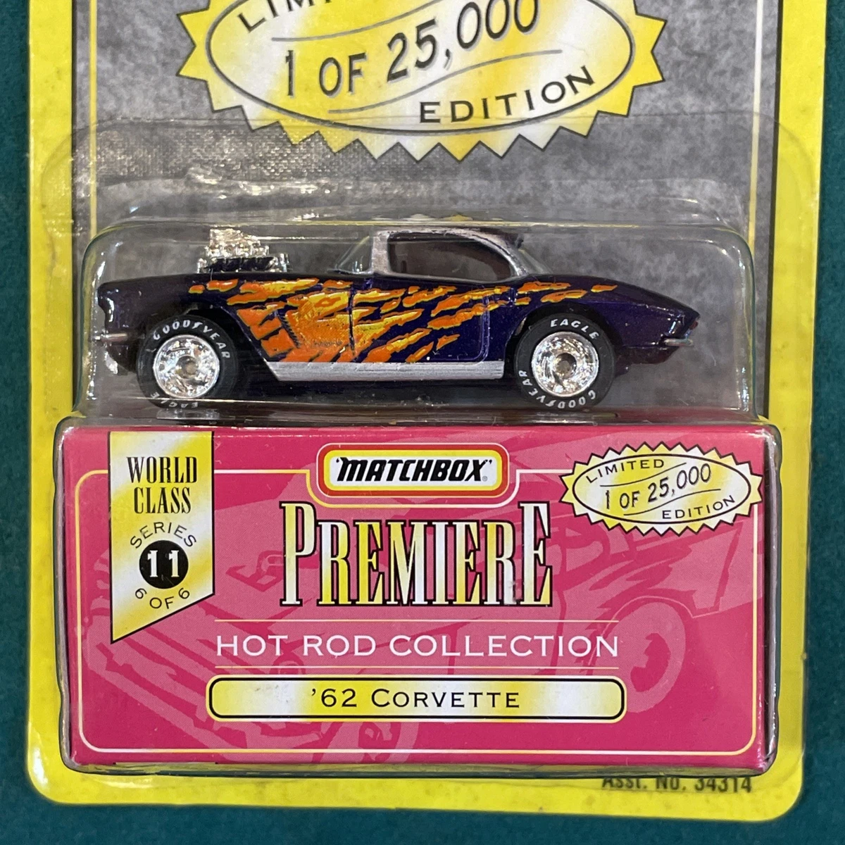 Matchbox Chevrolet 1962 Vehicle Year Vintage Manufacture Diecast