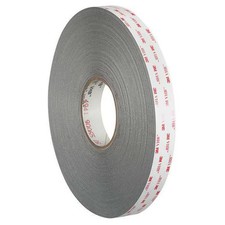 3m Double-Sided Foam Tape, 1/2 in W, 36 yd L, 1/32 in, Acrylic Foam,