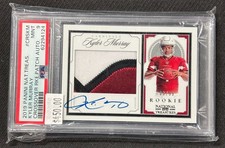2019 National Treasures PSA 9 Kyler Murray Crossover Rookie Patch Autograph /99