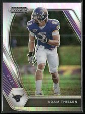 2021 Panini Prizm Draft Picks Collegiate #52 Adam Thielen Silver