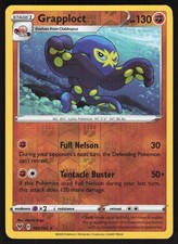 Grapploct Reverse Holo 101/185 NM SWSH04: Vivid Voltage Pokemon Card