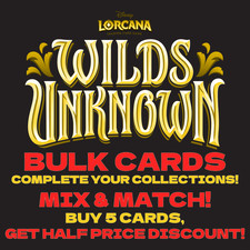 Disney Lorcana - Wilds Unknown - Single Cards - Common/Uncommon/Rare/Legendary