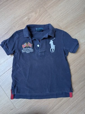polo ralph lauren 3t Bleu short Sleeve - Photo 1/4