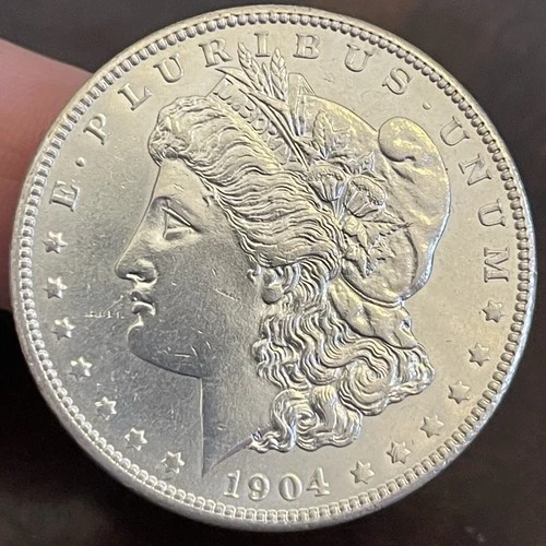 RARE! 1904 P Morgan Silver Dollar ~ FROM UNCIRCULATED COLLECTION ~ 90% Silver $1