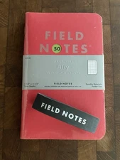 FIELD NOTES FIFTY 50 NOTEBOOK w/ BAND 3pk FNC-50 SEALED LIMITED GRID MEMO GIFT