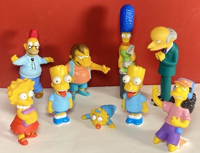 The Simpson Figures Burger King Meal Toys 98/01 Nelson Bart Mr
