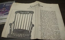1947 THE AMERICAN HOME - New England Chairs Pattern A897