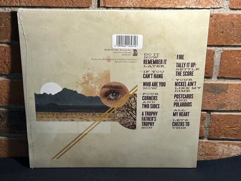 SLEEPING WITH SIRENS - Let's Cheers To This, Ltd SPLATTER COLORED VINYL LP New! - Image 3 of 4