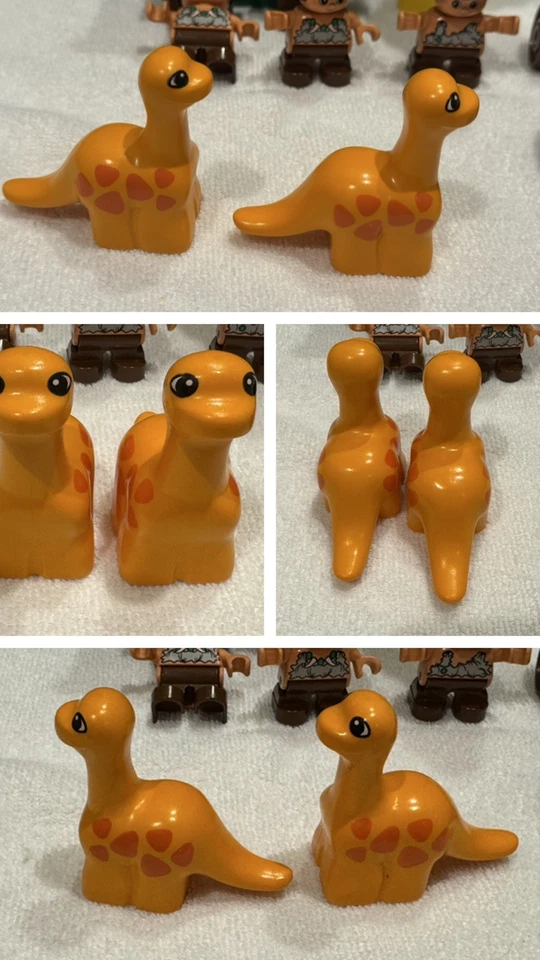 LEGO Duplo пещерный человек семья людей доисторические динозавры растение дерево пещера? Лот - Изображение 3 из 4