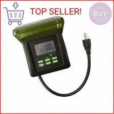 Southwire Woods Outdoor Heavy Duty Digital Plug-In Timer - 7-Day Programmable Ti