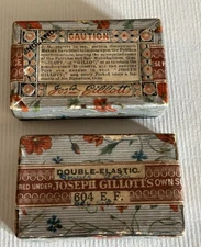 Vintage Poster Nibs Calligraphy Pens Tips Mixed Lot Lettering Tool Set W/ Box