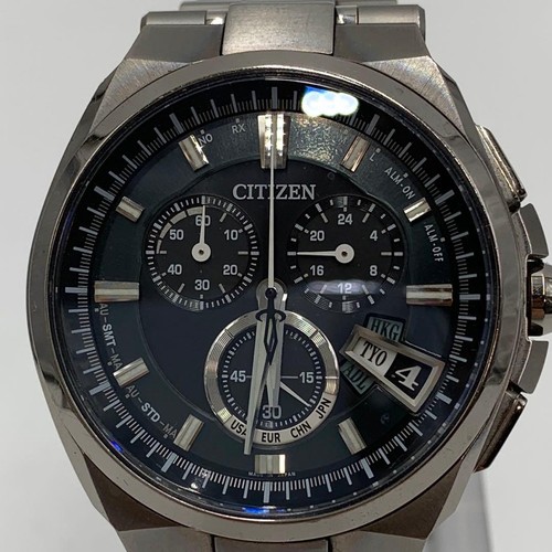 Citizen Attesa H610 Eco-Drive Radio Controlled Chronograph Titanium Watch