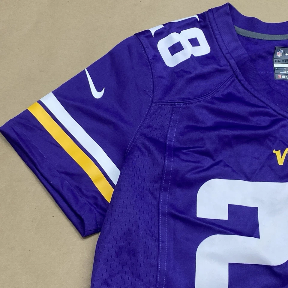 Camiseta Nike XL X-Large On Field NFL Minnesota Vikings On Field púrpura #28 para mujer Foto 3 de 4