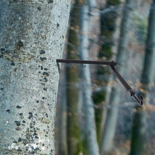 Gancio per albero pieghevole regolabile da caccia 23 pollici con rivestimento in gomma nuovo - Foto 9 di 10