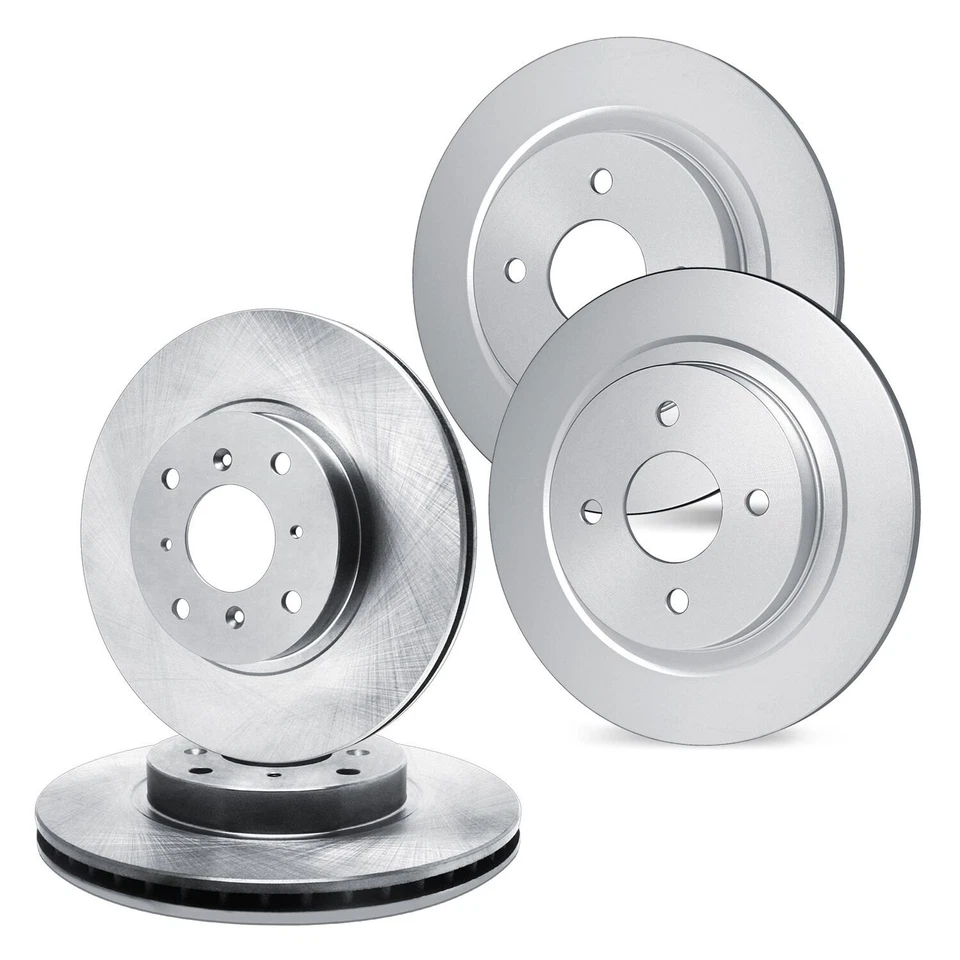 For Mercury Capri 91-94 R1 Concepts Plain Front & Rear Brake Rotor Set Foto 2 de 4