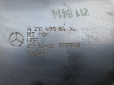 MERCEDES E Class W211 Complete Genuine Catalytic Converter  