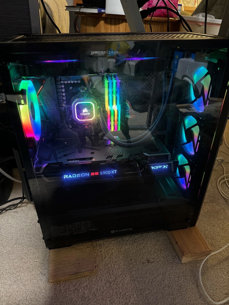Custom Gaming PC Ryzen 9 5950x XFX RX 6900 XT 64gb RGB 1tb M.2 | eBay