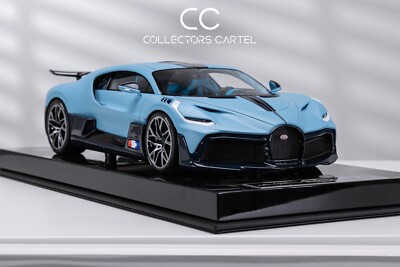 Bugatti Divo (Baby Blue Matte) [EXCLUSIVE] 1/18 scale | eBay