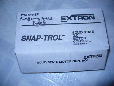 Extron Snap-trol Solid State DC motor control board P1028-0100