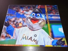 Billy the Marlin Miami Marlins Mascot signed 8x10 photo
