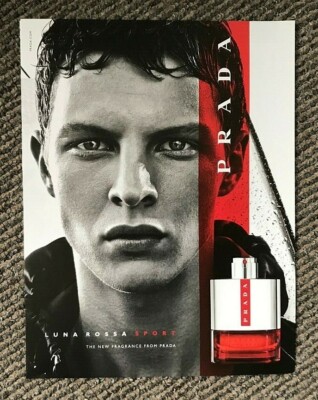  2015 GQ Magazine (Not Vogue) Advert Picture Ad Prada Luna Rossa Sport Ad