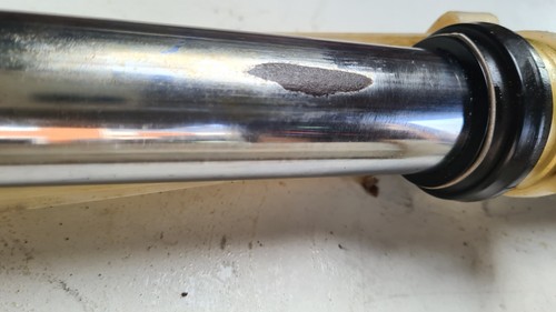 HUSABERG FC FE 350 450 KTM 90-95 ERA FRONT FORKS NEEDING REBUILD - Picture 4 of 6