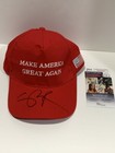 MIKE PENCE SIGNED MAKE AMERICA GREAT AGAIN HAT MAGA DONALD TRUMP PROOF JSA COA — photo 1