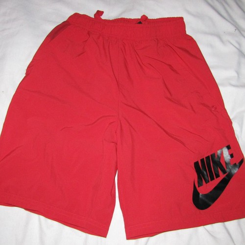 Boys Nike Shorts Size XL Red Gym P E Practice Basketball Soccer Athletic - Picture 2 of 8