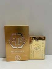 Philipp Plein No Limits Gold 3 oz / 90 ml Eau de Parfum New In Box
