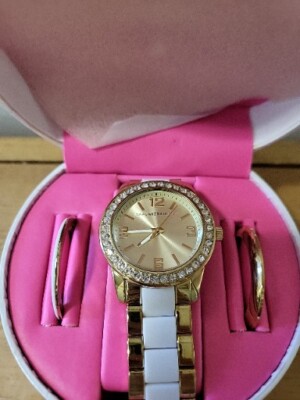Isaac Mizrahi Live women’s watch NIB NIB Isaac Mizrahi Live women rose gold tone Round ladies  main image 3