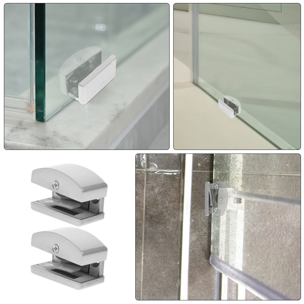 2 Pcs Door Swing Stopper Rubber Shower Bumpers Systems Guide eBay