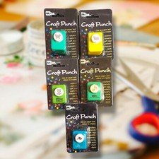 Lot of 5 New Craft Scrapbooking Paper Punches McGill NEW