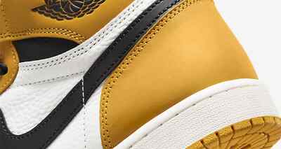DZ5485-701 Nike Air Jordan 1 Retro High OG Yellow Ochre (Men's) | eBay