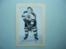1944/64 BEEHIVE CORN SYRUP GROUP 2 HOCKEY PHOTO BILL QUACKENBUSH SHARP! BEE HIVE