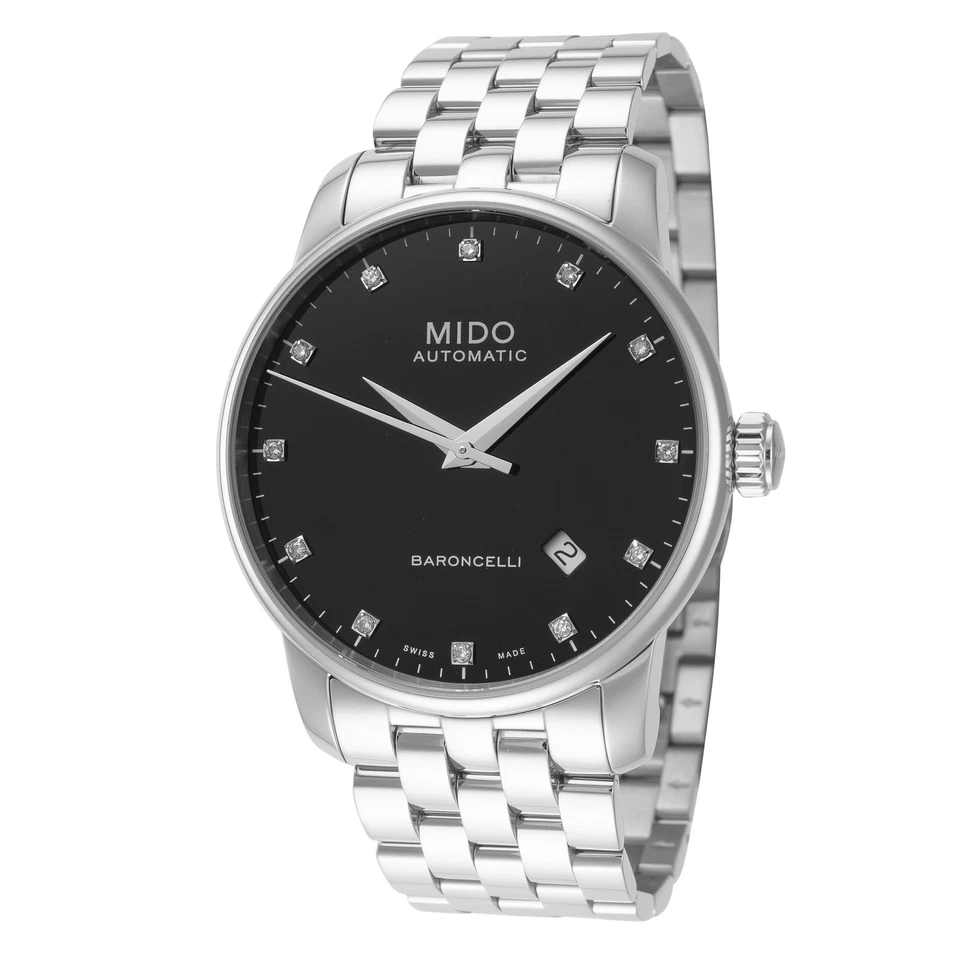 Relógio automático feminino Mido Baroncelli 38mm M86004681