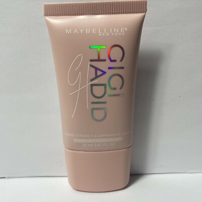 Maybelline Gigi Hadid Liquid Strobe Illuminator Iridescent GG08 Highlighter 