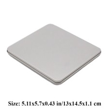 1pc Vide Cd-Metallbox DVD Boite Boîte Disques Album Rangement Protection Collect