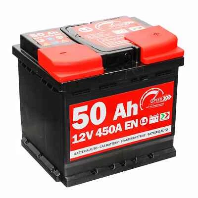 BATTERIE AUTO SPEED L1 50 Ah 450A = FIAMM 50 - 54 Ah DX + - Photo 1/4