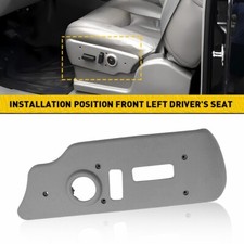 For 2003-2007 Silverado Tahoe Power Seat Bezel Driver Switch Gray Gm 88941682