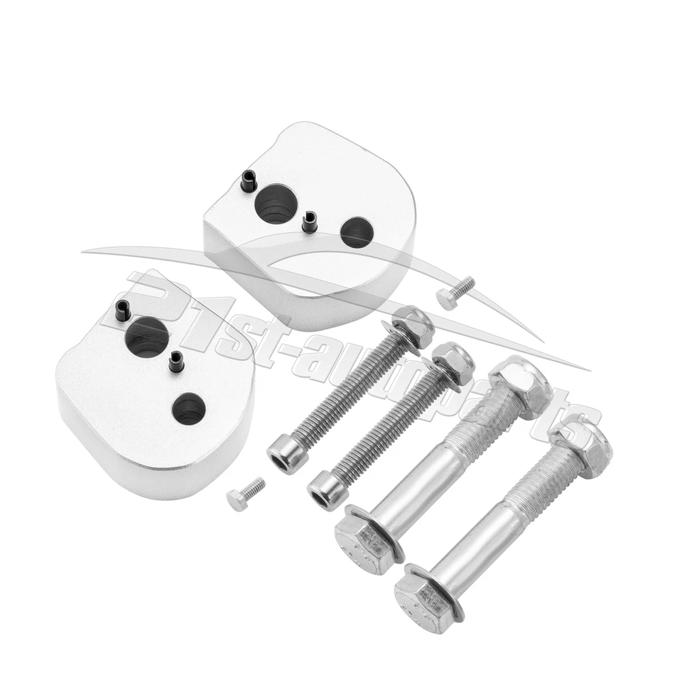 Kit elevador de manillar plateado de 1"" para Yamaha FJR 1300 2006-2024 Foto 2 de 4