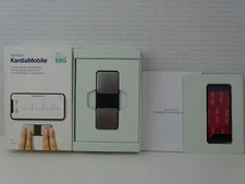 AliveCor KardiaMobile Personal EKG ECG 1-Lead Monitor Black Used AC-009-UA-C