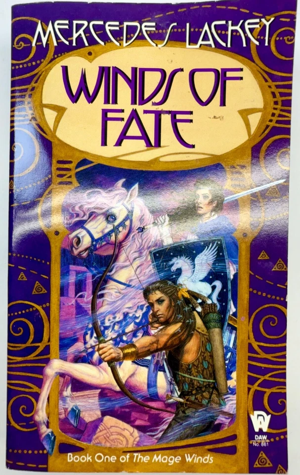 Mage Winds Series Mercedes Lackey Complete Set Books 1-3 Paperbacks Foto 2 de 4