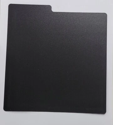 UC MEDIA 50 x Black LP Vinyl 12" inch Singles Plastic Dividers Organizers Strong New HQ