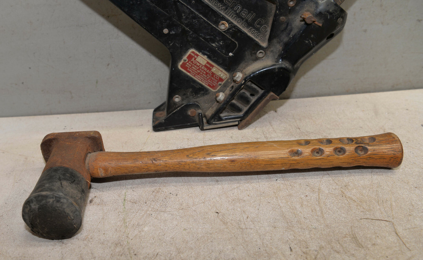 PowerNail 145L hardwood flooring cleat nailer manual nailing tool