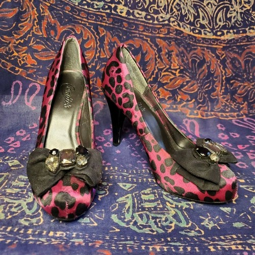 cute cheetah heels